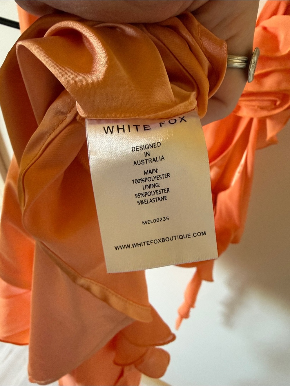 White Fox Like That Mini Dress, Size Small - Picture 10 of 10